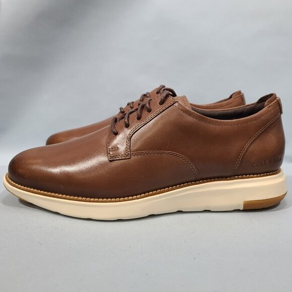 COLE HAAN GRAND 360 Men\'s Derby Shoes Brown Leather Men\'s Size 11.5M C34853 main image 8